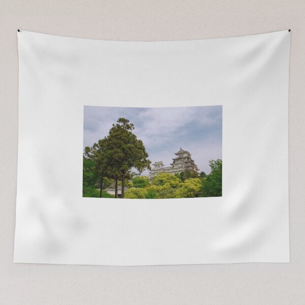 Item preview, Castle at Hiimeji With Trees, Kansai, Japan designed and sold by jojobob.