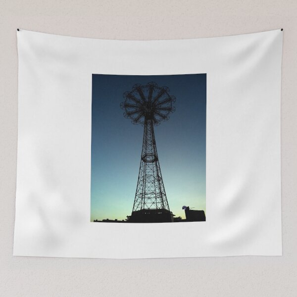 Item preview, Parachute Drop - Coney Island designed and sold by Amanda Vontobel Photography/Random Fandom Stuff.