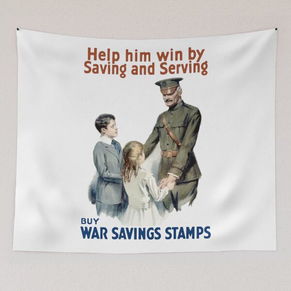 Item preview, Help Him Win By Saving And Serving - WWI designed and sold by warishellstore.