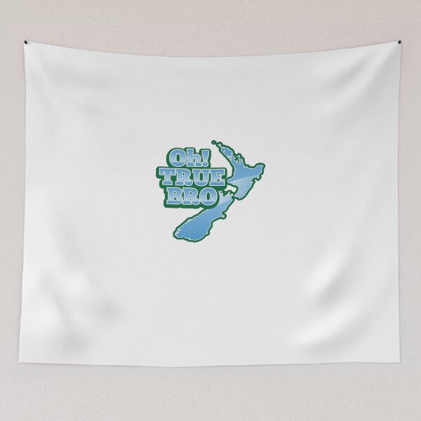 Item preview, Oh TRUE BRO! with New Zealand MAP designed and sold by jazzydevil.