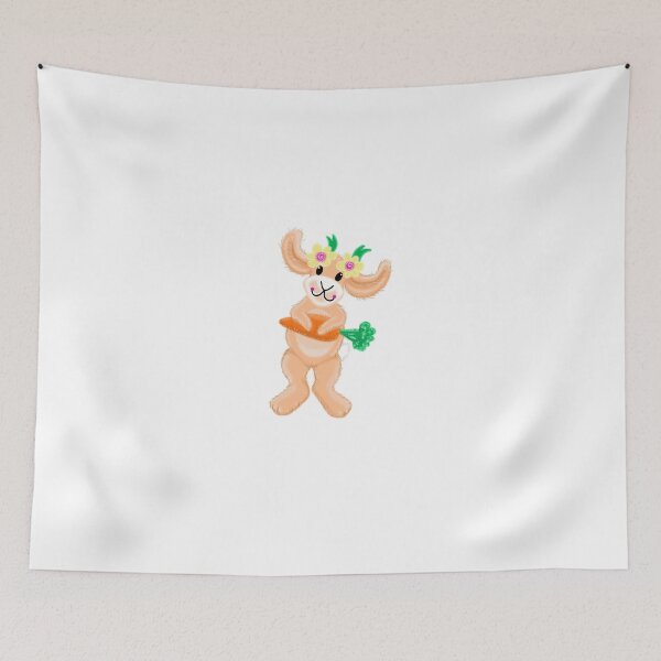 Item preview, Cutie Bunny Rabbit with a carrot designed and sold by jazzydevil.
