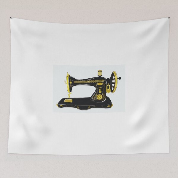 Item preview, Old sewing machine  designed and sold by torishaa.