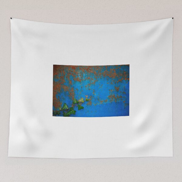 Item preview, Ivy Against Blue Rusted Oil Drum designed and sold by jojobob.