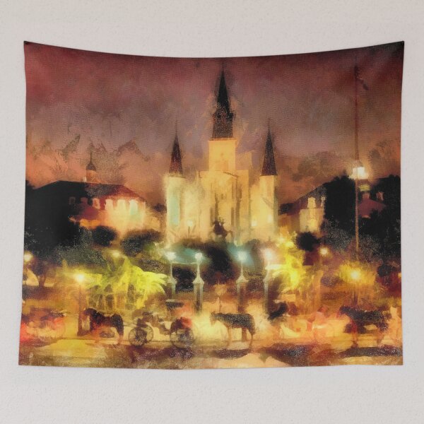 Item preview, Jackson Square, New Orleans designed and sold by SuddenJim.