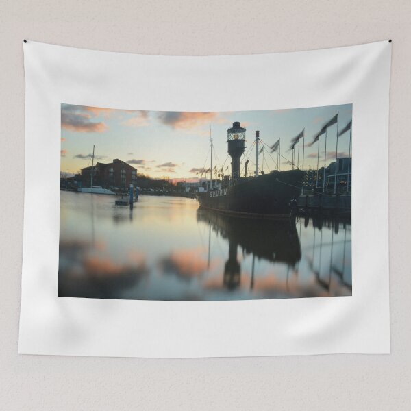 Item preview, Hull Marina at Sunset designed and sold by Sarah Couzens.
