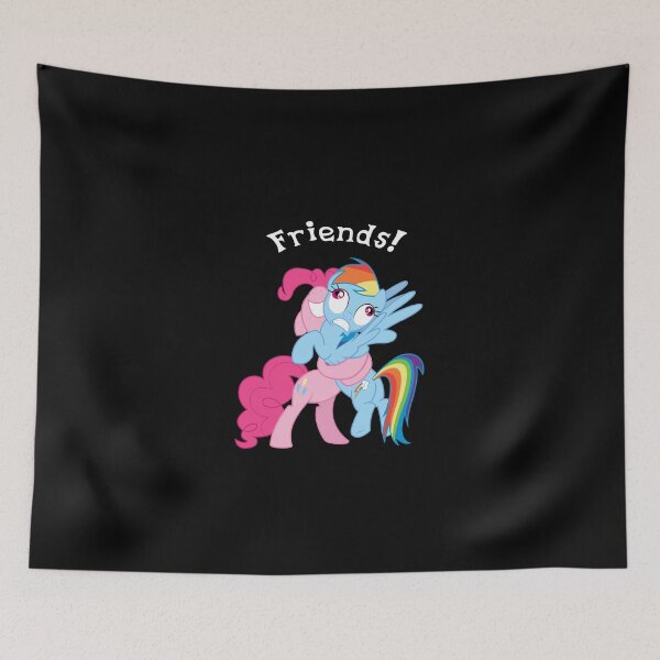Item preview, Rainbow Dash and Pinkie Pie designed and sold by TickleBerryDude.