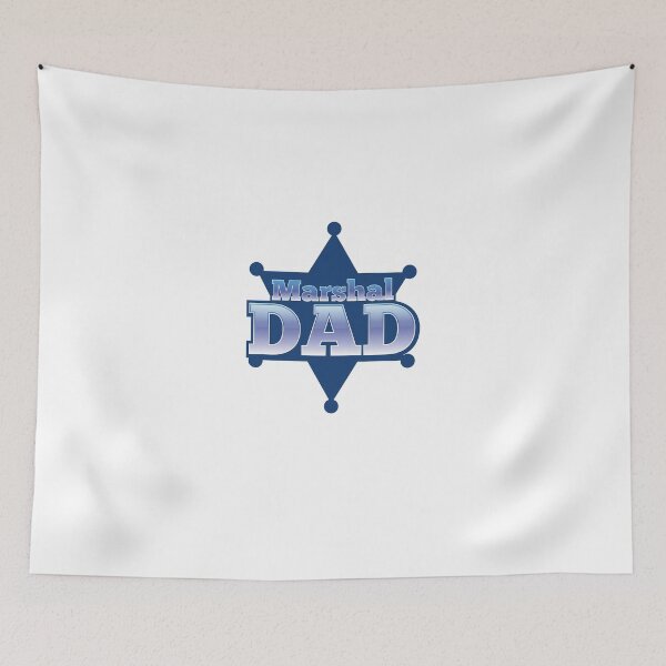 Item preview, Marshal DAD! on a sherif star designed and sold by jazzydevil.
