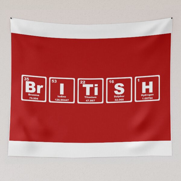 Item preview, British - Periodic Table designed and sold by Graphix.