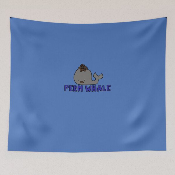 Item preview, Perm Whale designed and sold by Stephanie O'Gay Garcia.