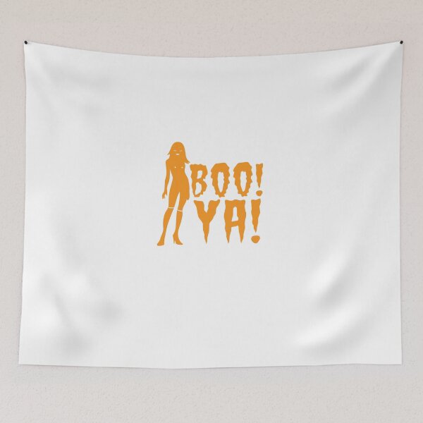 Item preview, BOO! YA! sexy woman figure Halloween laugh  designed and sold by jazzydevil.