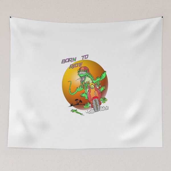 Item preview, Born to Ride Lizard designed and sold by Skree.