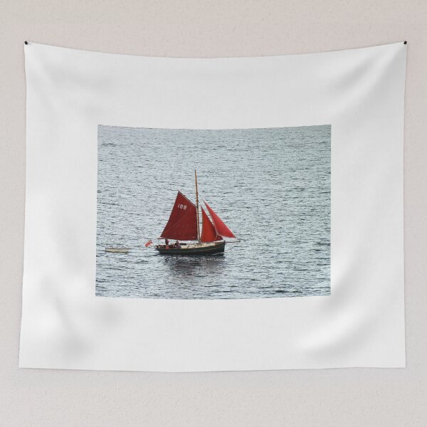 Item preview, Red Sails in Falmouth Harbour designed and sold by zuluspice.