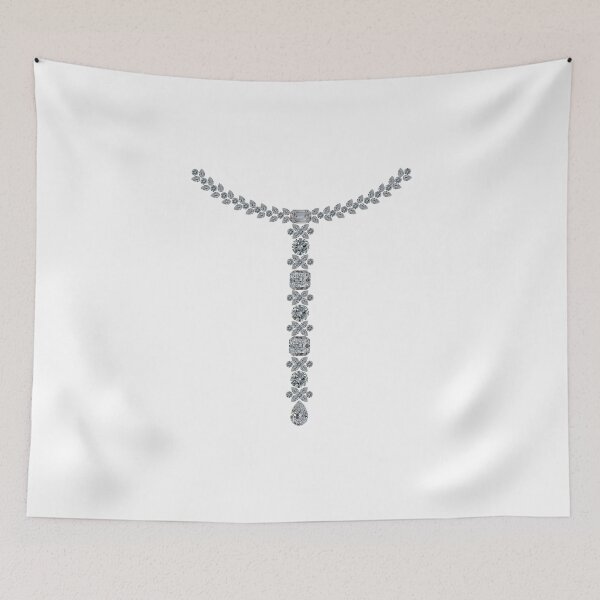 Item preview, T diamond necklace designed and sold by eldonshorey.