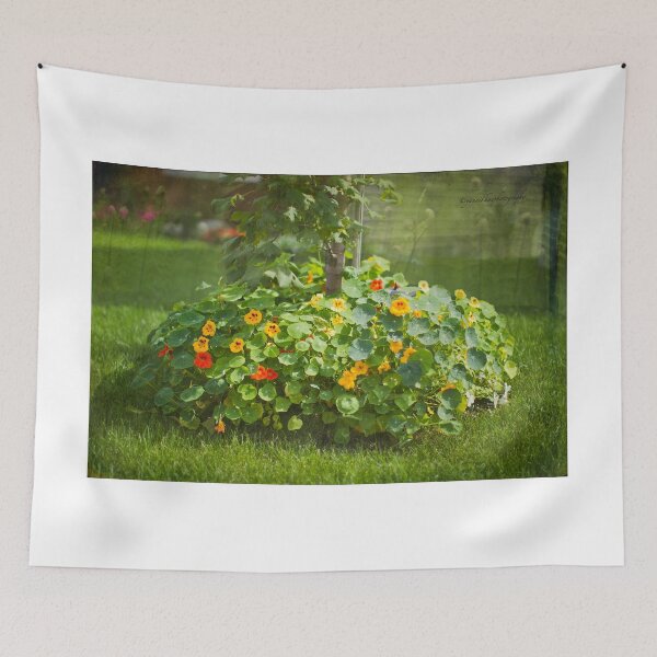 Item preview, Lush Flower Bed - Nasturtium designed and sold by Yannik Hay.