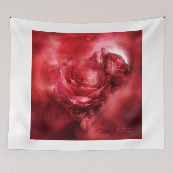 Item preview, Heart Of A Rose - Red designed and sold by Carol  Cavalaris.