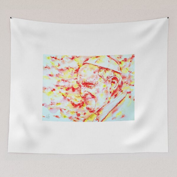 Item preview, POPE FRANCIS - watercolor portrait.2 designed and sold by lautir.