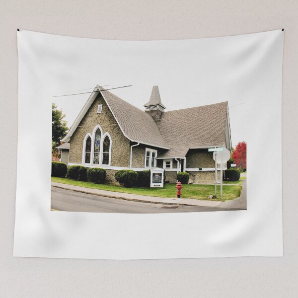 Item preview, "Church Fire Hydrant: Used Only When the Preachin' Gets Too Hot"... prints and products designed and sold by Bob Hall©.