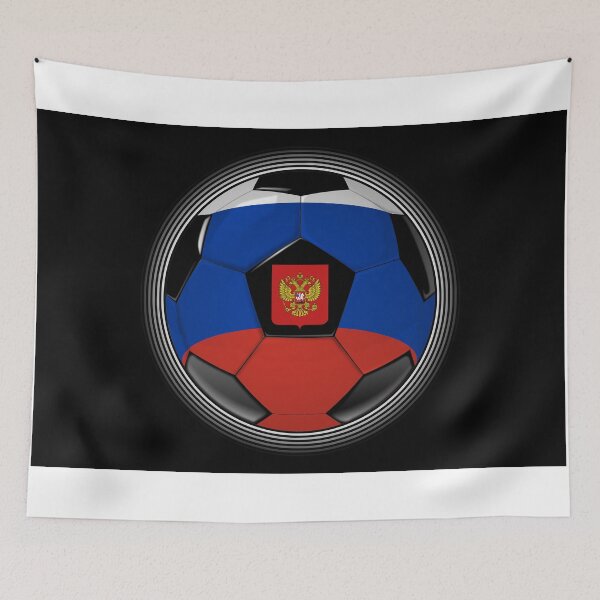 Item preview, Russia - Russian Flag - Football or Soccer designed and sold by Graphix.