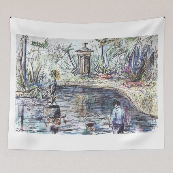 Item preview, Young Boy at the Duck Pond designed and sold by John Douglas.