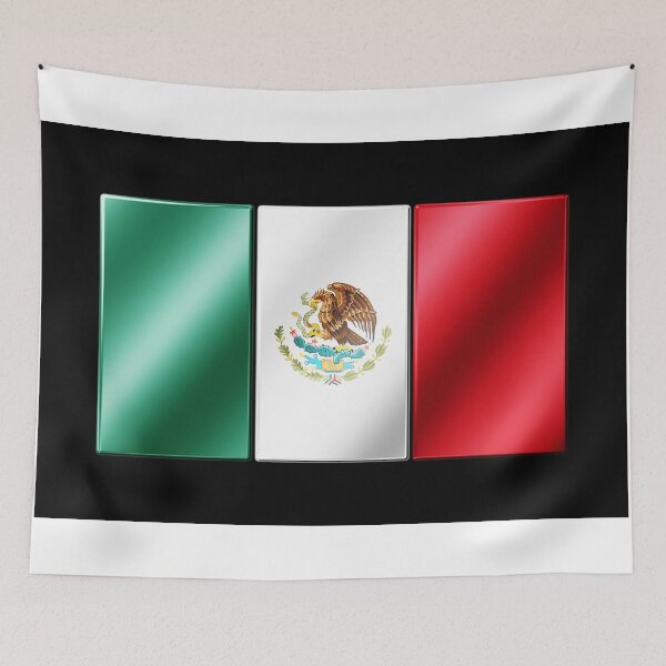 Item preview, Mexican Flag - Mexico - Metallic designed and sold by Graphix.