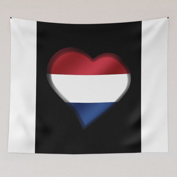 Item preview, Dutch Flag - Netherlands - Heart designed and sold by Graphix.
