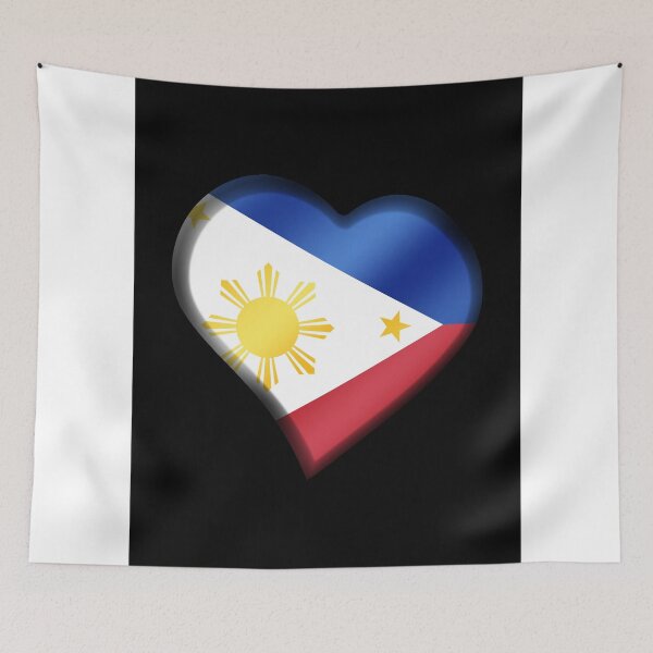Item preview, Filipine Flag - Philippines - Heart designed and sold by Graphix.
