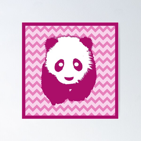 Purple Panda Bear Posters for Sale