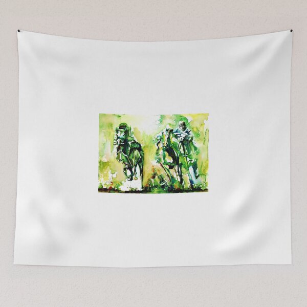 Item preview, DERBY RACE .1 watercolor painting designed and sold by lautir.