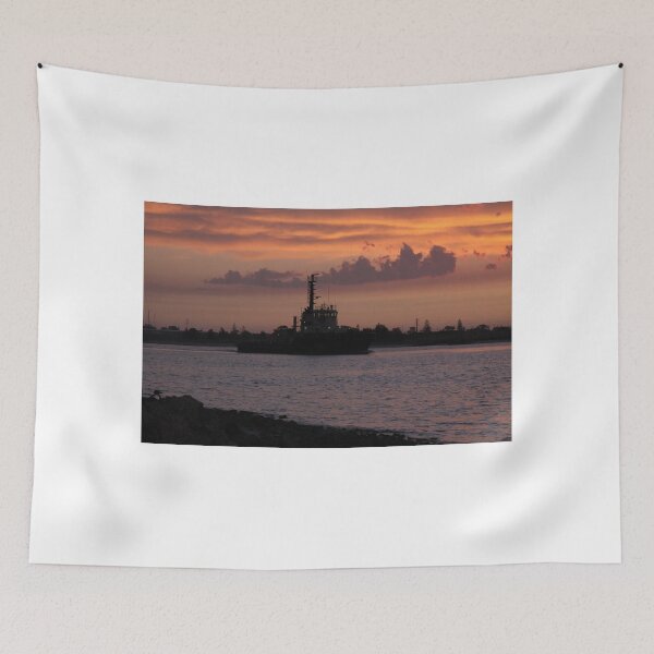 Item preview, Tugging Along At Sunset designed and sold by Stuart Daddow Photography.
