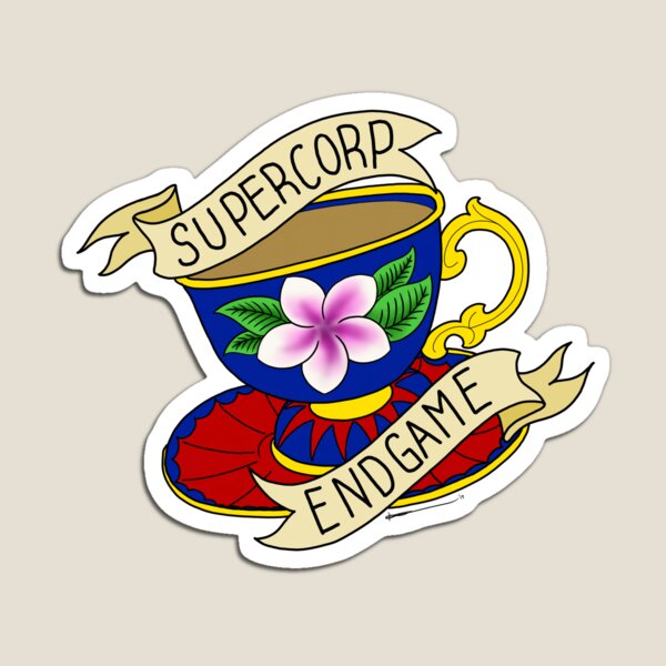 Artikelvorschau, Supercorp Endgame Tea - Fett entworfen und verkauft von KMS-Draws.