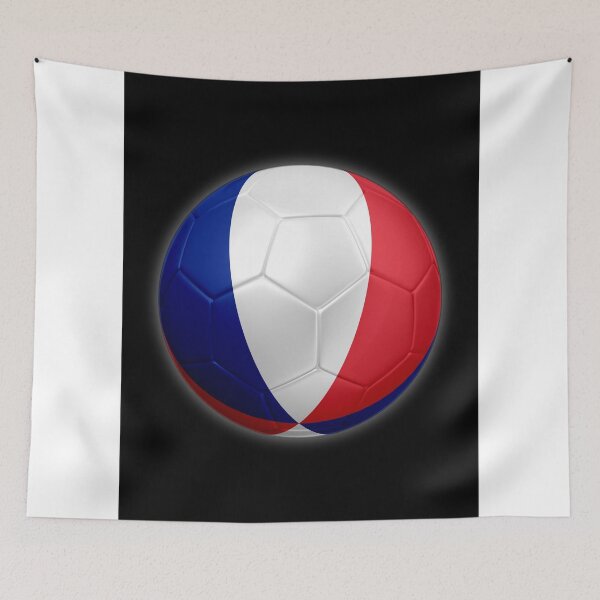 Item preview, France - French Flag - Football or Soccer 2 designed and sold by Graphix.
