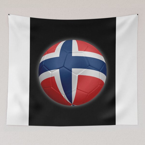 Item preview, Norway - Norwegian Flag - Football or Soccer 2 designed and sold by Graphix.