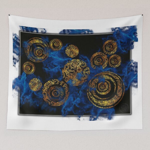 Aperçu de l'œuvre ©DA Gold Circles Of Fractal II créée et vendue par OmarHernandez.