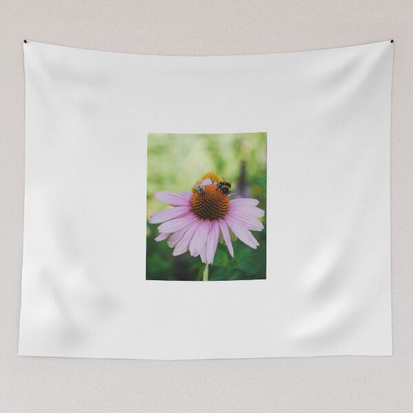 Item preview, Echinacea Purpurea with Bees  designed and sold by jojobob.