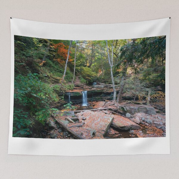 Item preview, Delaware Falls On A Warm October Day designed and sold by Gene Walls.