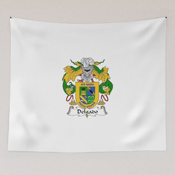 Item preview, Delgado Coat of Arms/Family Crest designed and sold by carpediem6655.