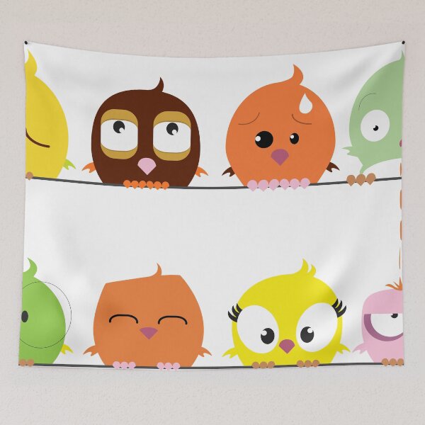 Item preview, Funny cute cartoon birds designed and sold by Cute Art Design.