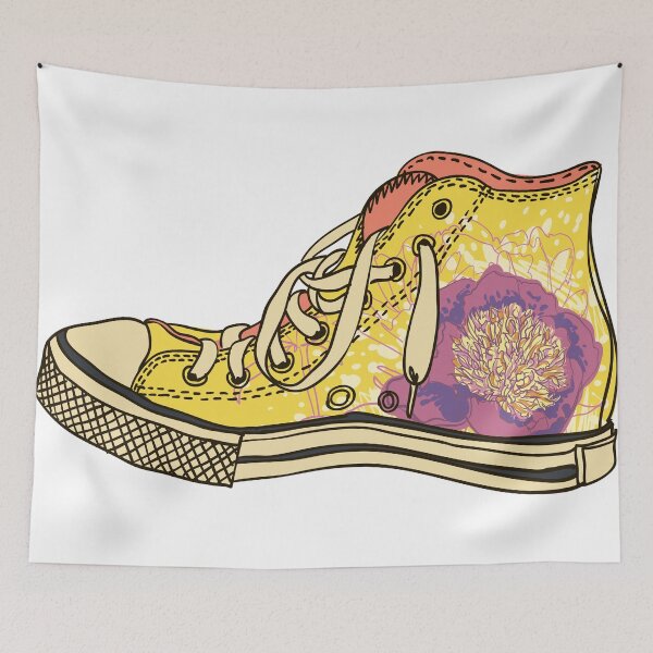 Item preview, colored pattern gym shoes designed and sold by Olga Berlet.