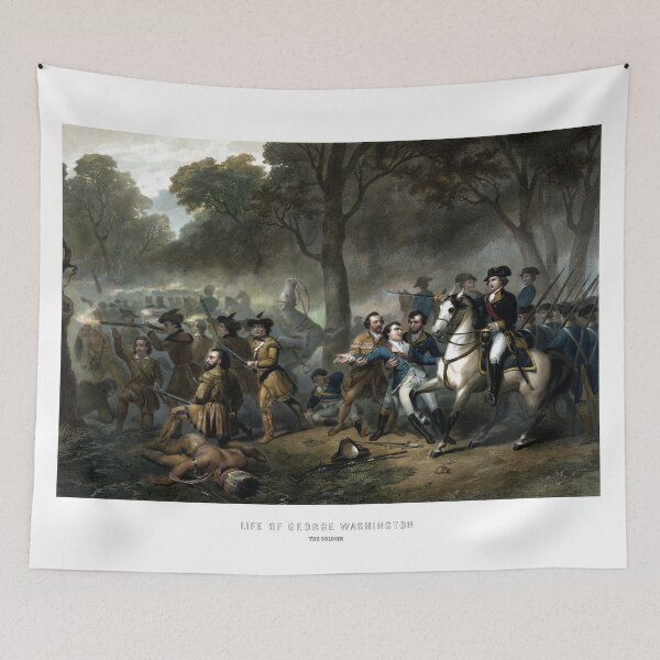 Item preview, Life Of George Washington -- The Soldier designed and sold by warishellstore.