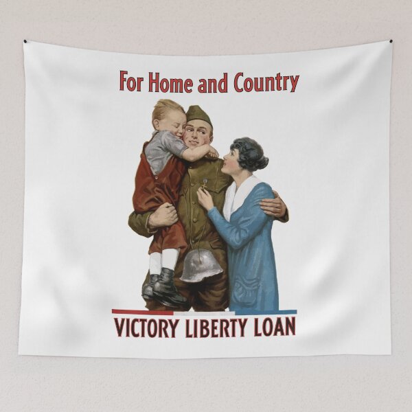 Item preview, For Home And Country - Victory Liberty Loan -- WW1 designed and sold by warishellstore.