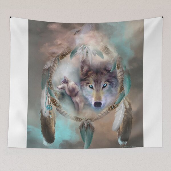 Item preview, Wolf - Dreams Of Peace designed and sold by Carol  Cavalaris.