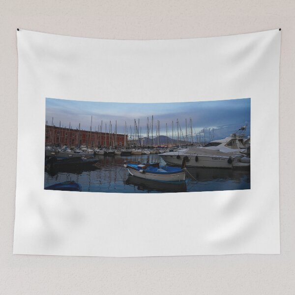 Item preview, Vesuvius and the Boats II designed and sold by Georgia Mizuleva.