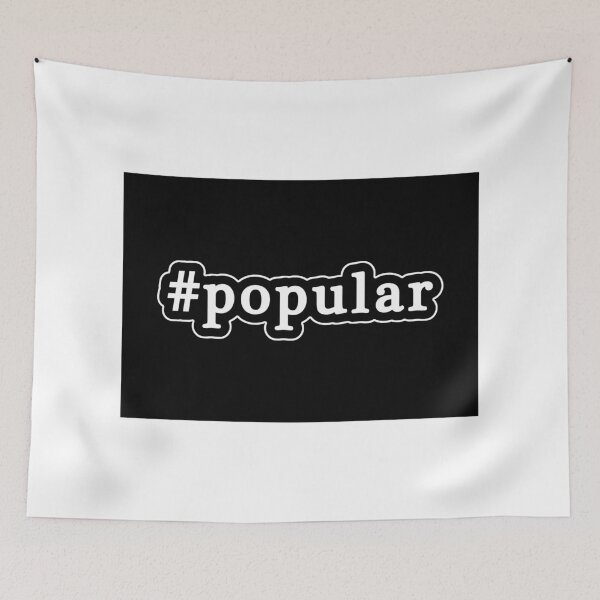 Item preview, Popular - Hashtag - Black & White designed and sold by Graphix.