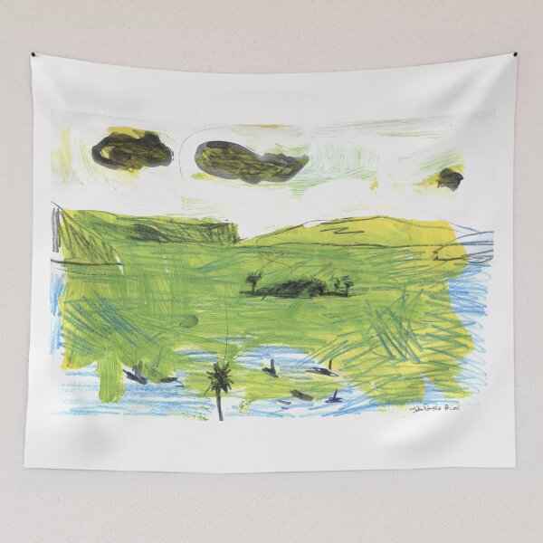 Item preview, Three Clouds Over Sydney Heads designed and sold by John Douglas.
