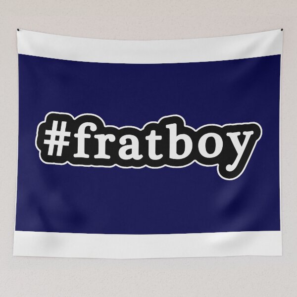 Item preview, Frat Boy - Hashtag - Black & White designed and sold by Graphix.