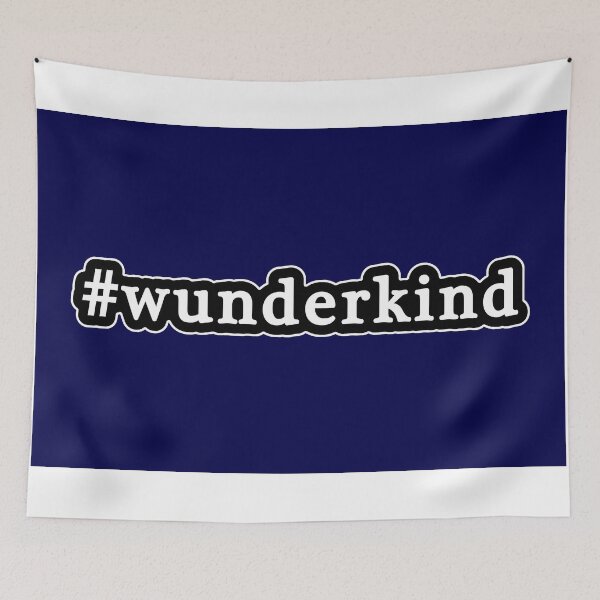 Item preview, Wunderkind - Hashtag - Black & White designed and sold by Graphix.