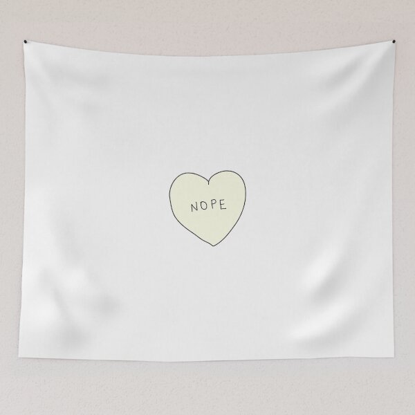 Aperçu de l'œuvre Nope Heart créée et vendue par laurenschroer.