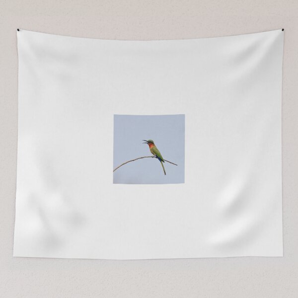 Item preview, Red-throated Bee-eater with bill open designed and sold by Sue Robinson.
