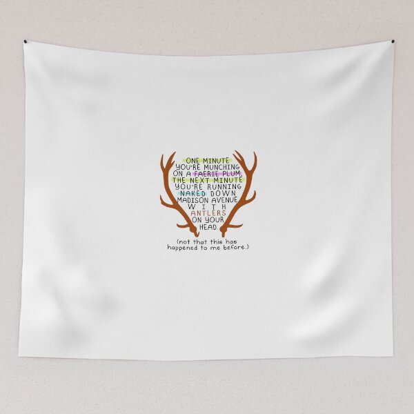 Item preview, The Mortal Instruments: "Antlers (Don't Order Any of the Faerie Food)" designed and sold by dictionaried.