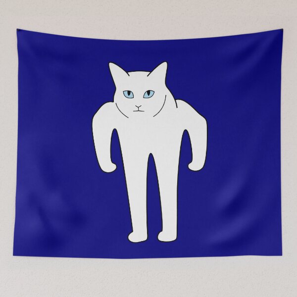 Item preview, Buff Half-Cat Meme designed and sold by TheRedCat.